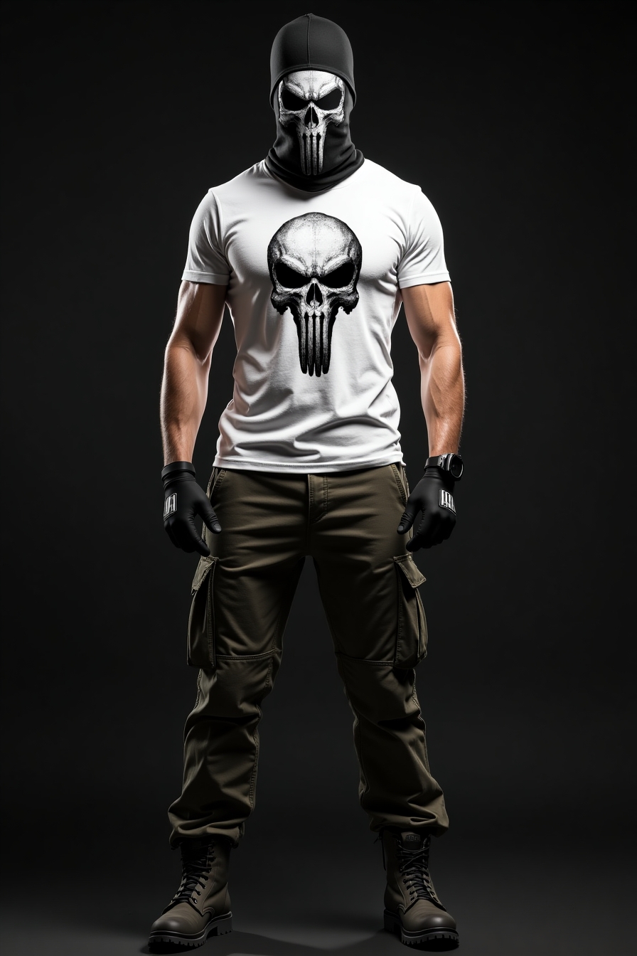 Flux_Dev_Frontfacing_male_model_wearing_a_white_fitted_tshirt__3